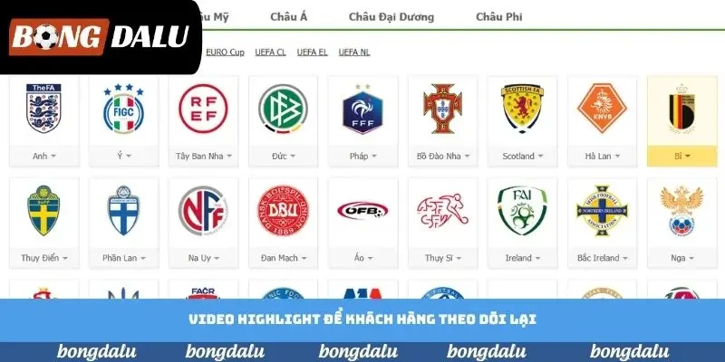 Video highlight để khách hàng theo dõi lại